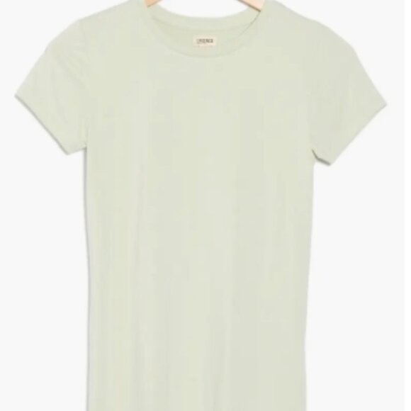 L’AGENCE Ressi Crewneck Tee Light Moss XS NWT - Picture 3 of 11